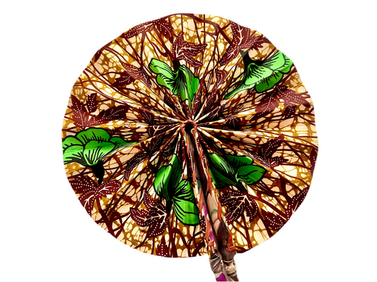 Ankara Foldable Fans