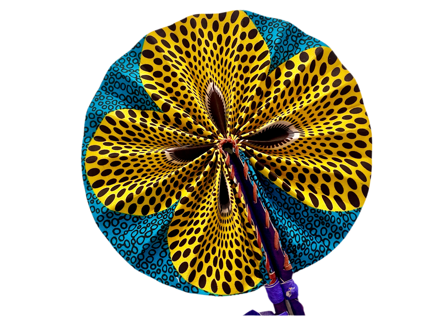 Ankara Foldable Fans