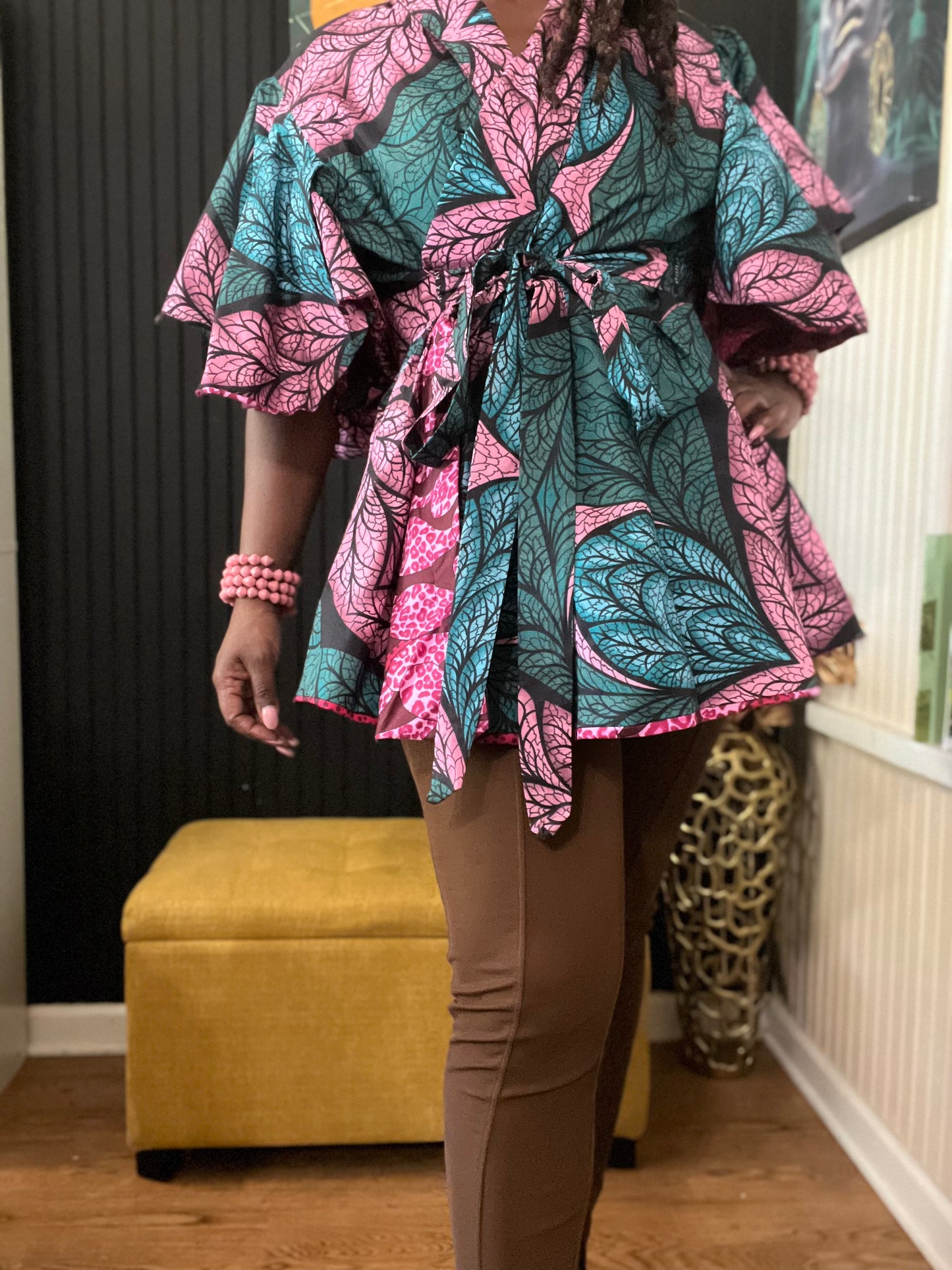 Nala Reversible Wrap Peplum