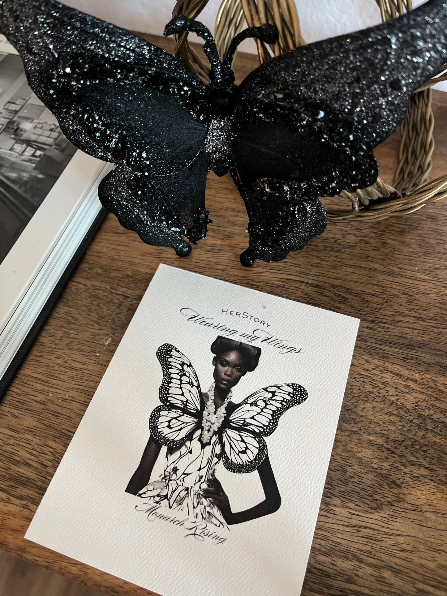 Wearing my Wings NoteCard Stack