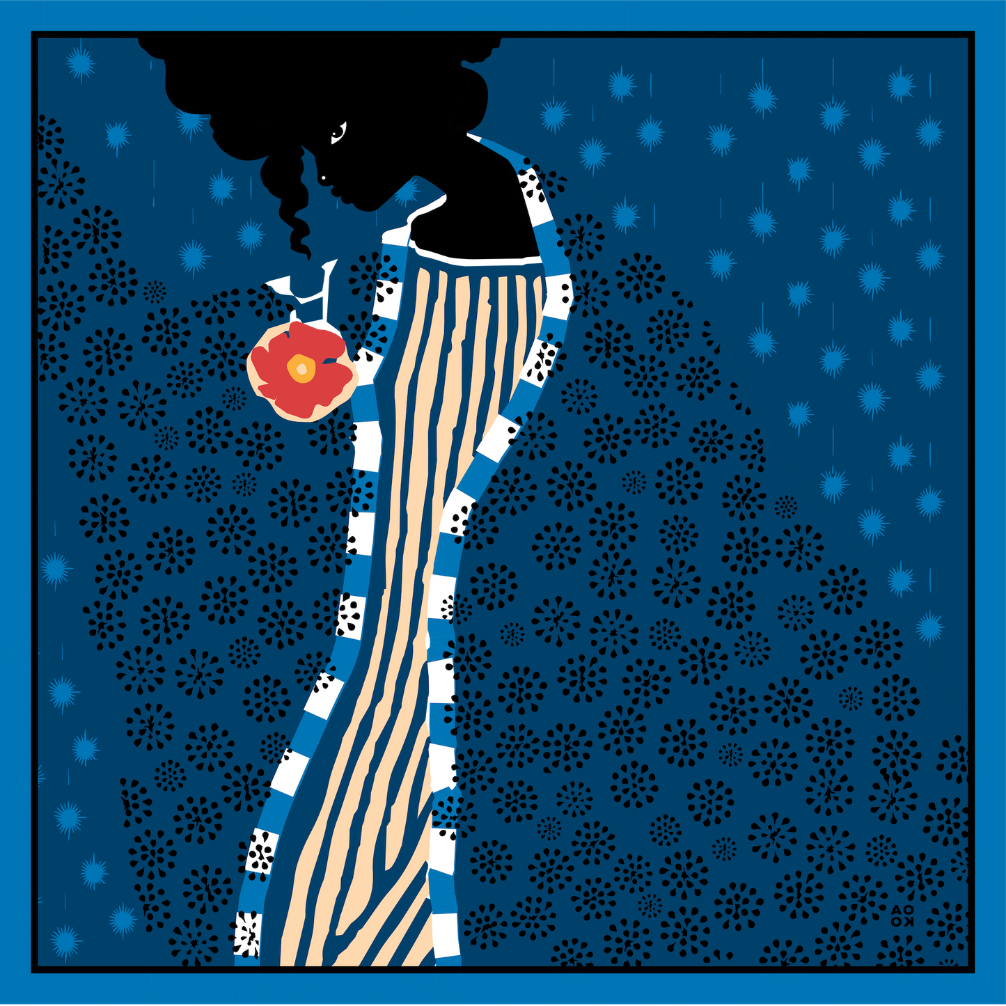 Bandana - Me Time (Blue)