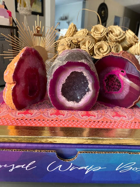 Ataria Agate Book Ends