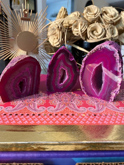 Ataria Agate Book Ends