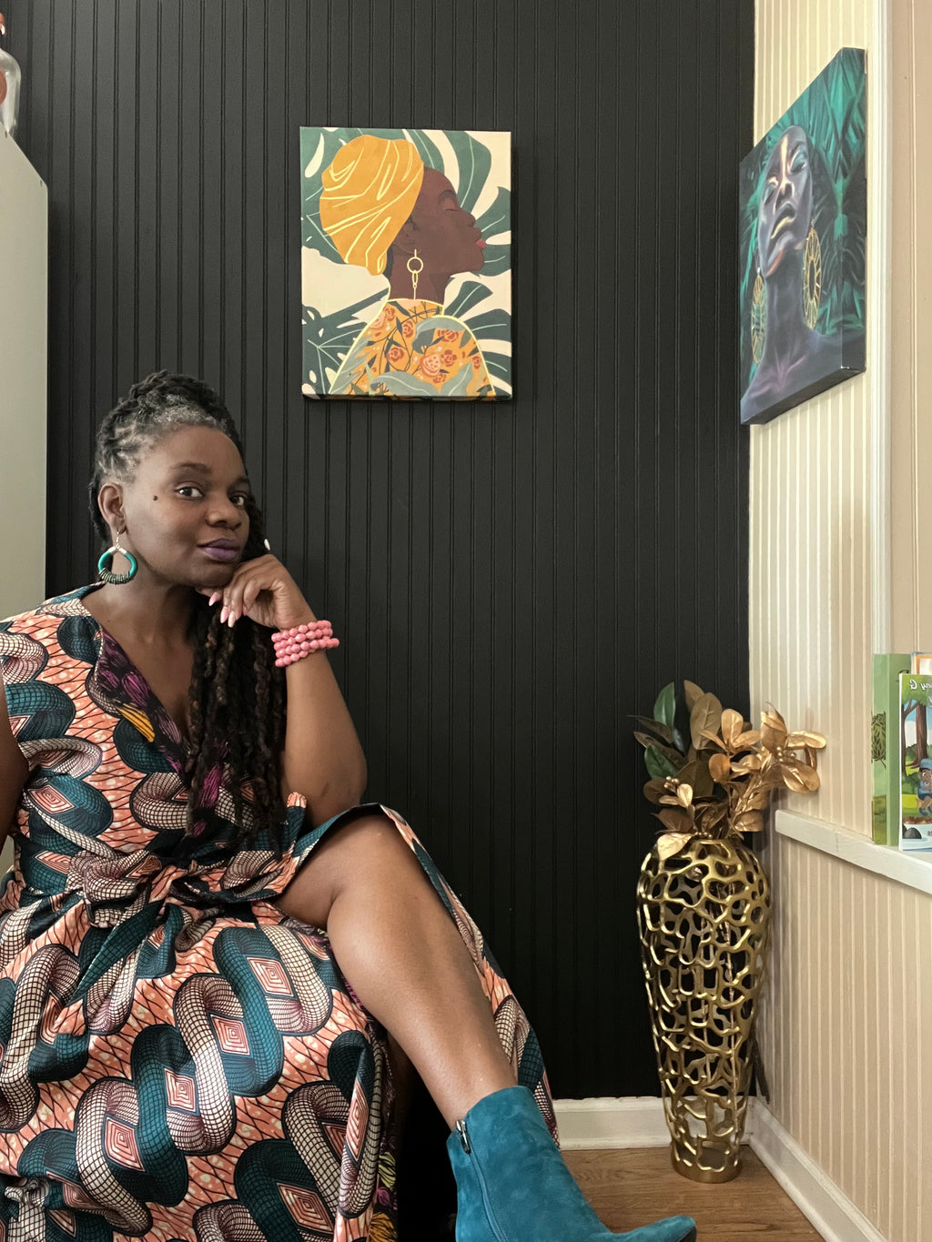 Danica Reversible Wrap Dress