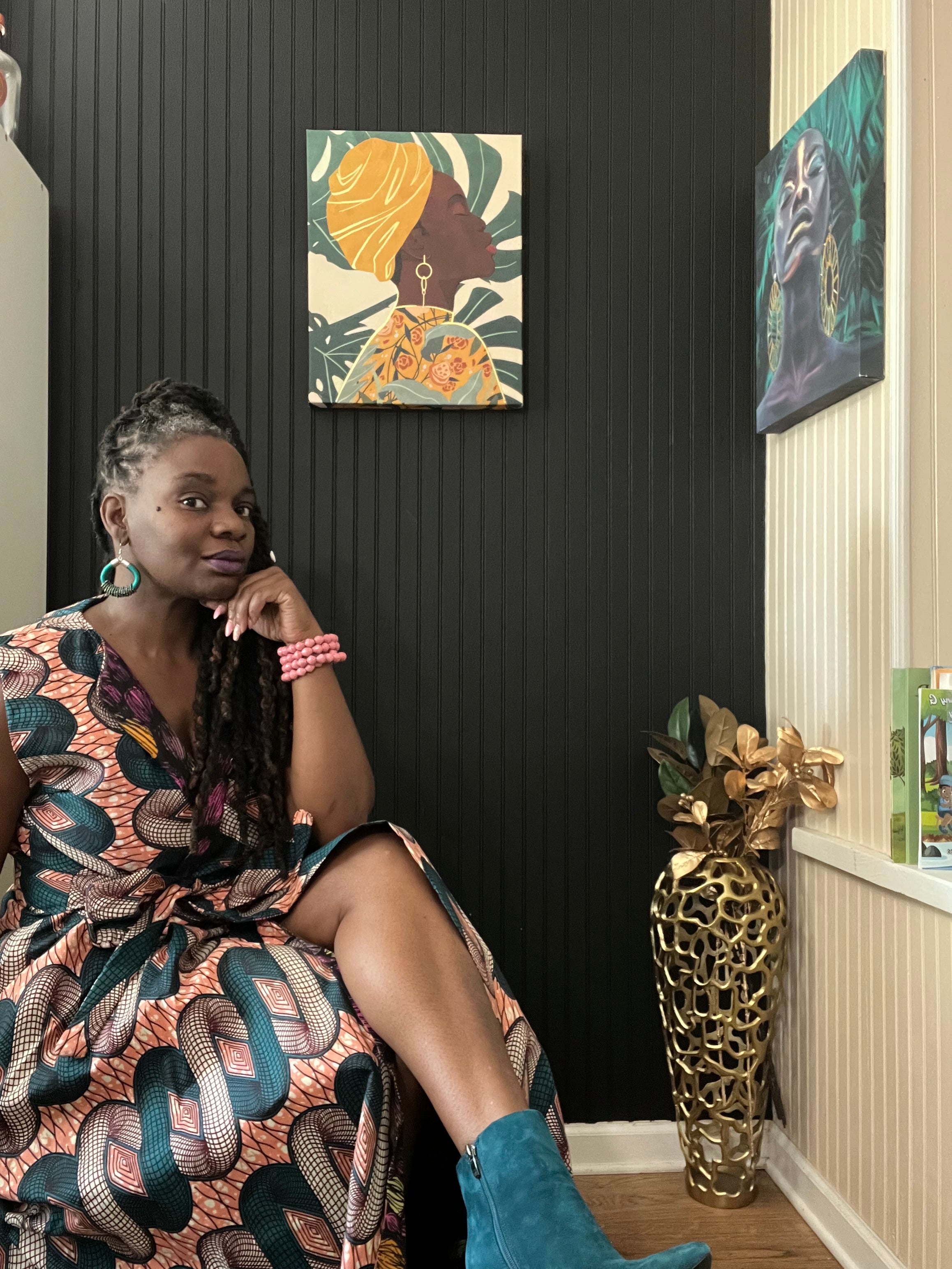 Danica Reversible Wrap Dress