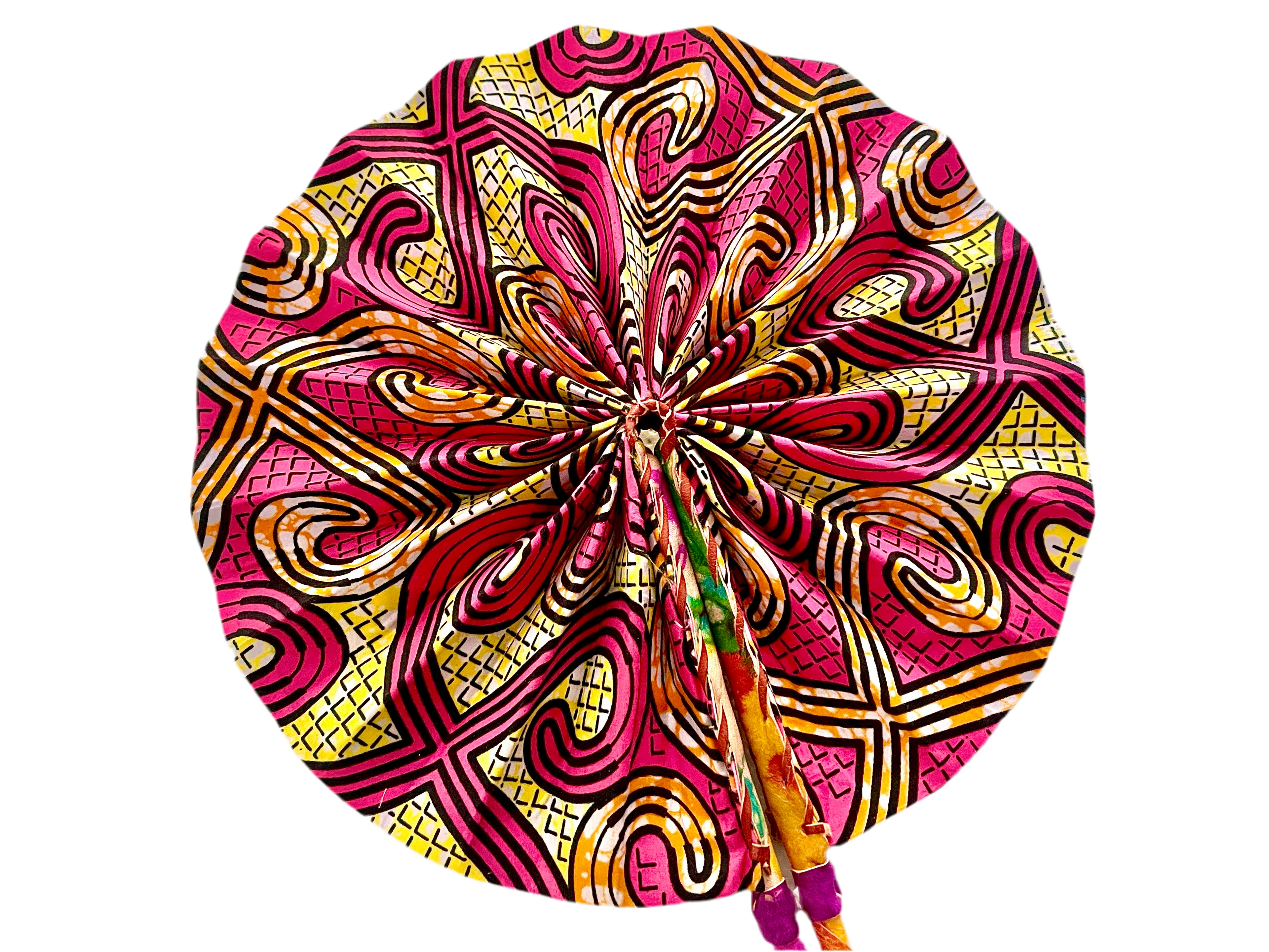 Ankara Foldable Fans