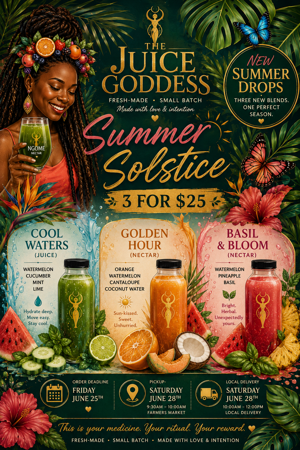 Summer Solstice Juice Flight