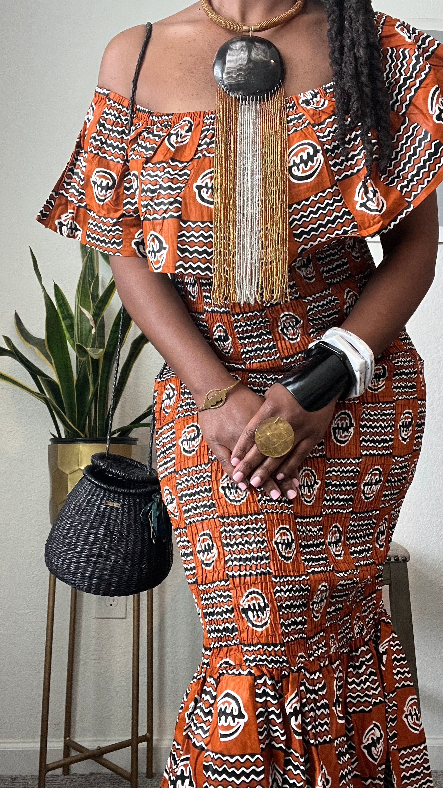 Gye Nyame Mermaid Dress