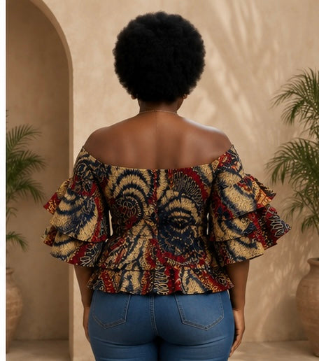 ZIMI OFF SHOULDER TOP