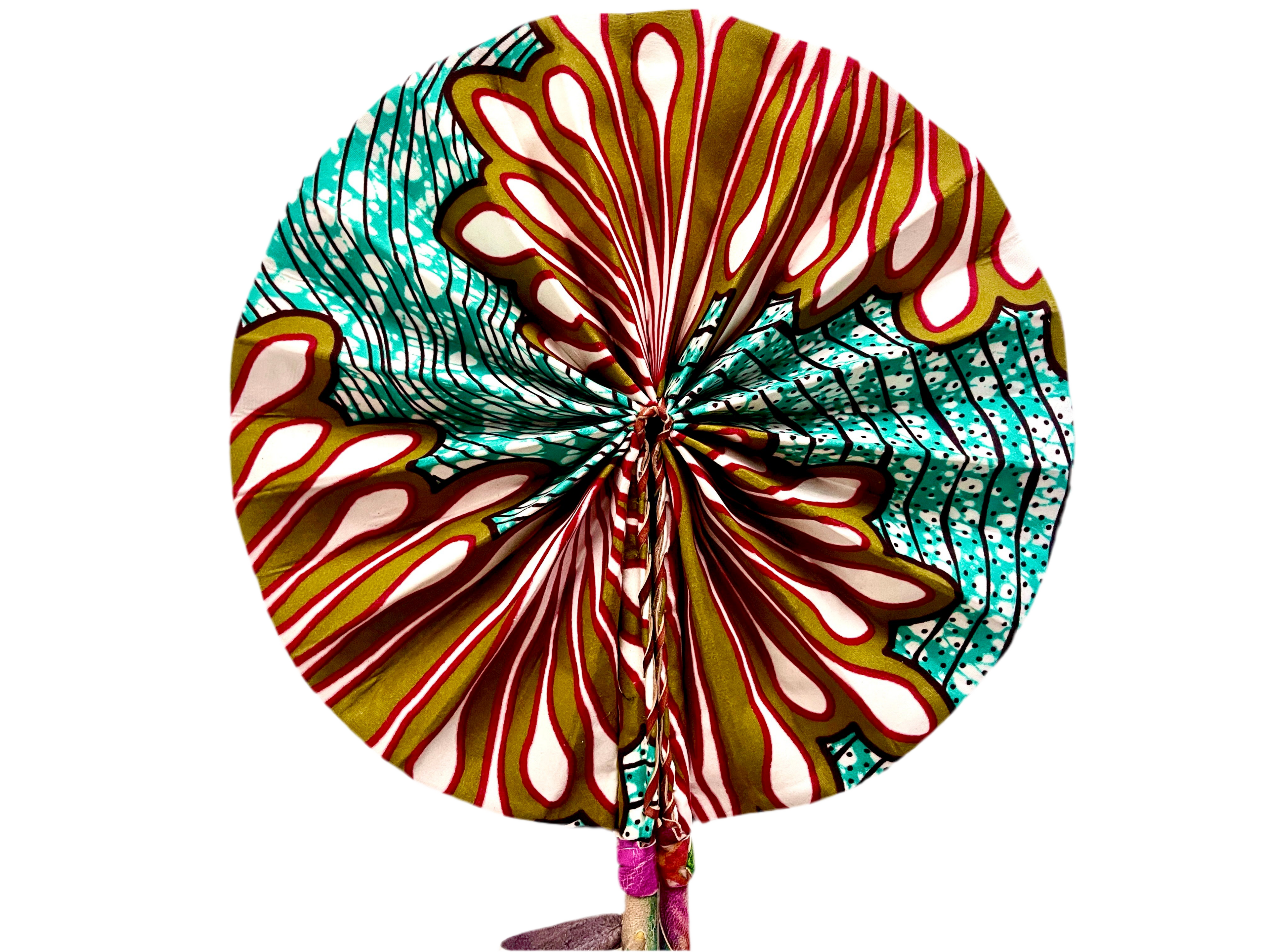 Ankara Foldable Fans