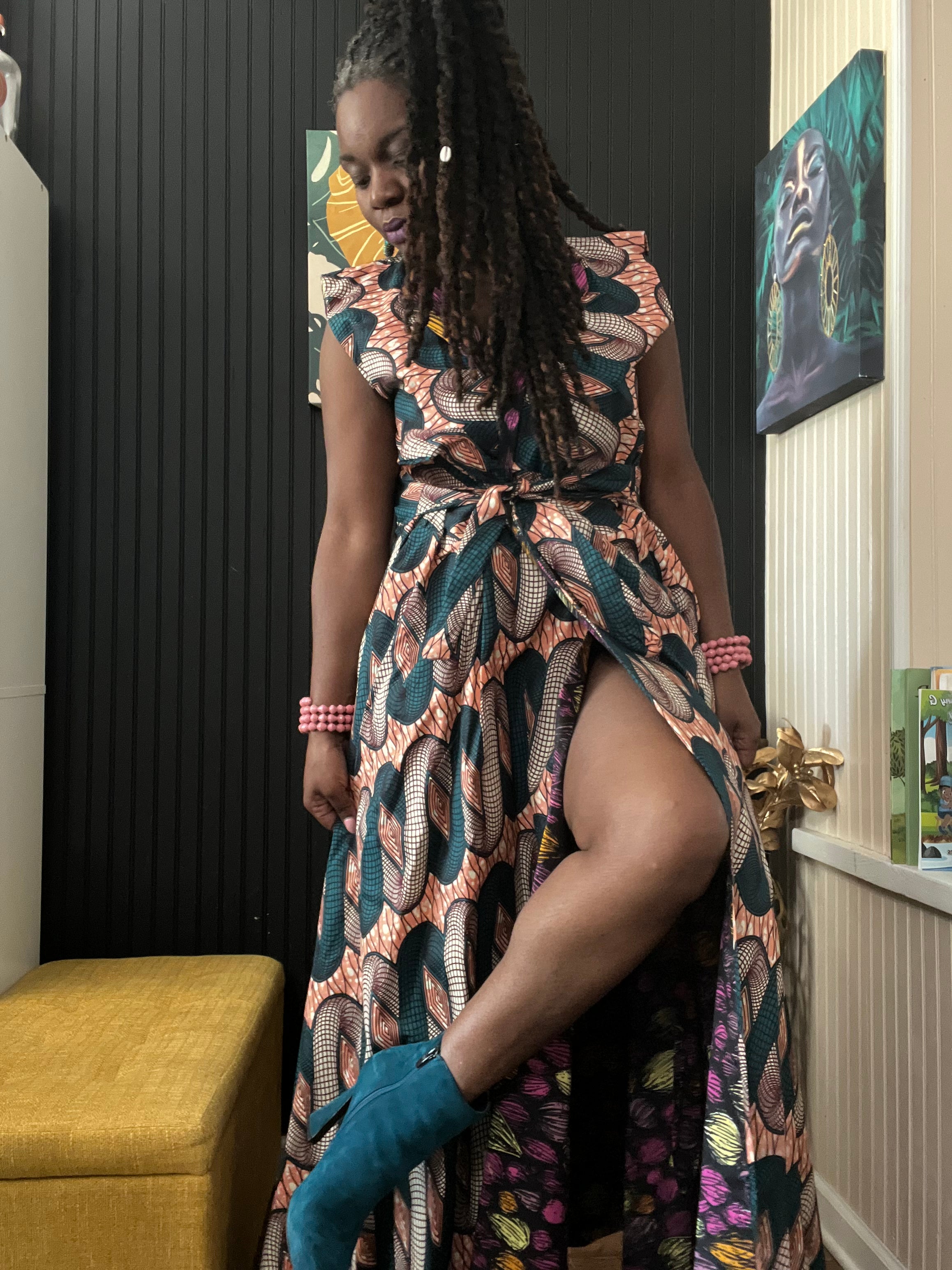 Danica Reversible Wrap Dress