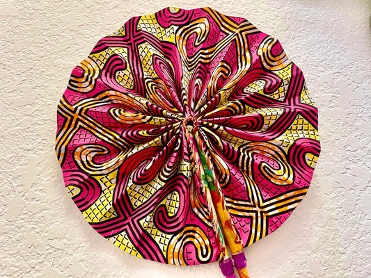Ankara Foldable Fans