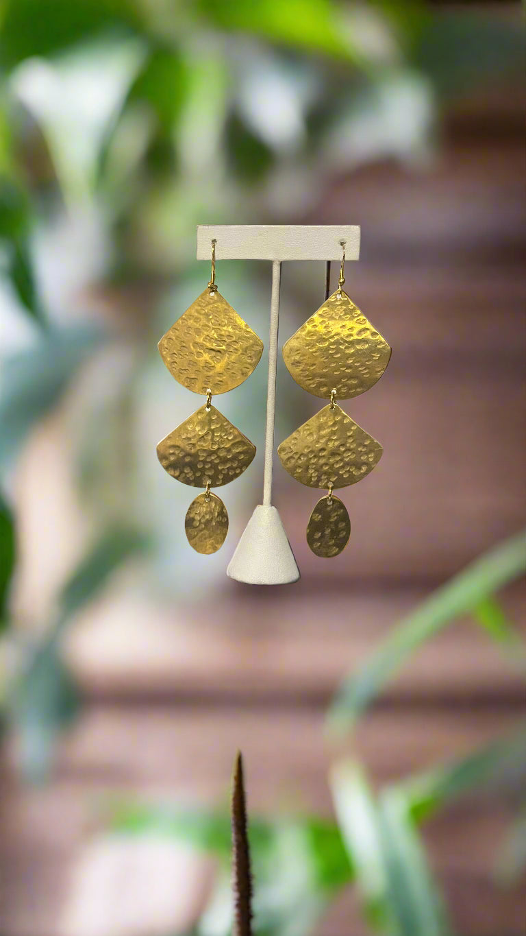 Nairobia Brass Dangles