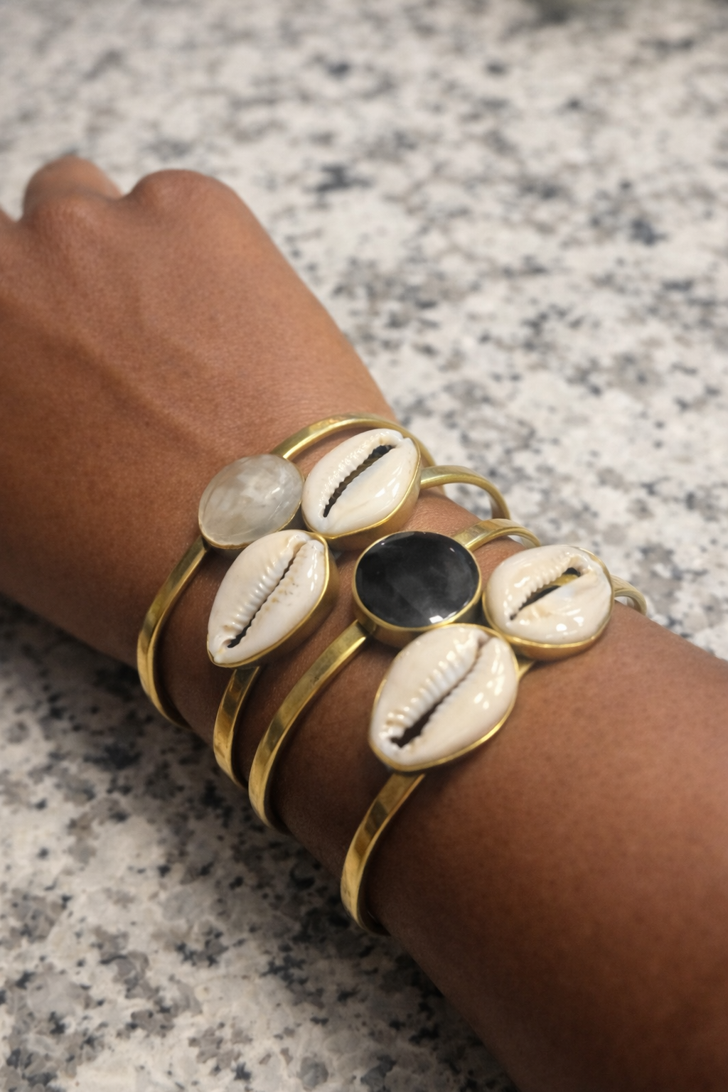 Ayana Cowrie Cuff