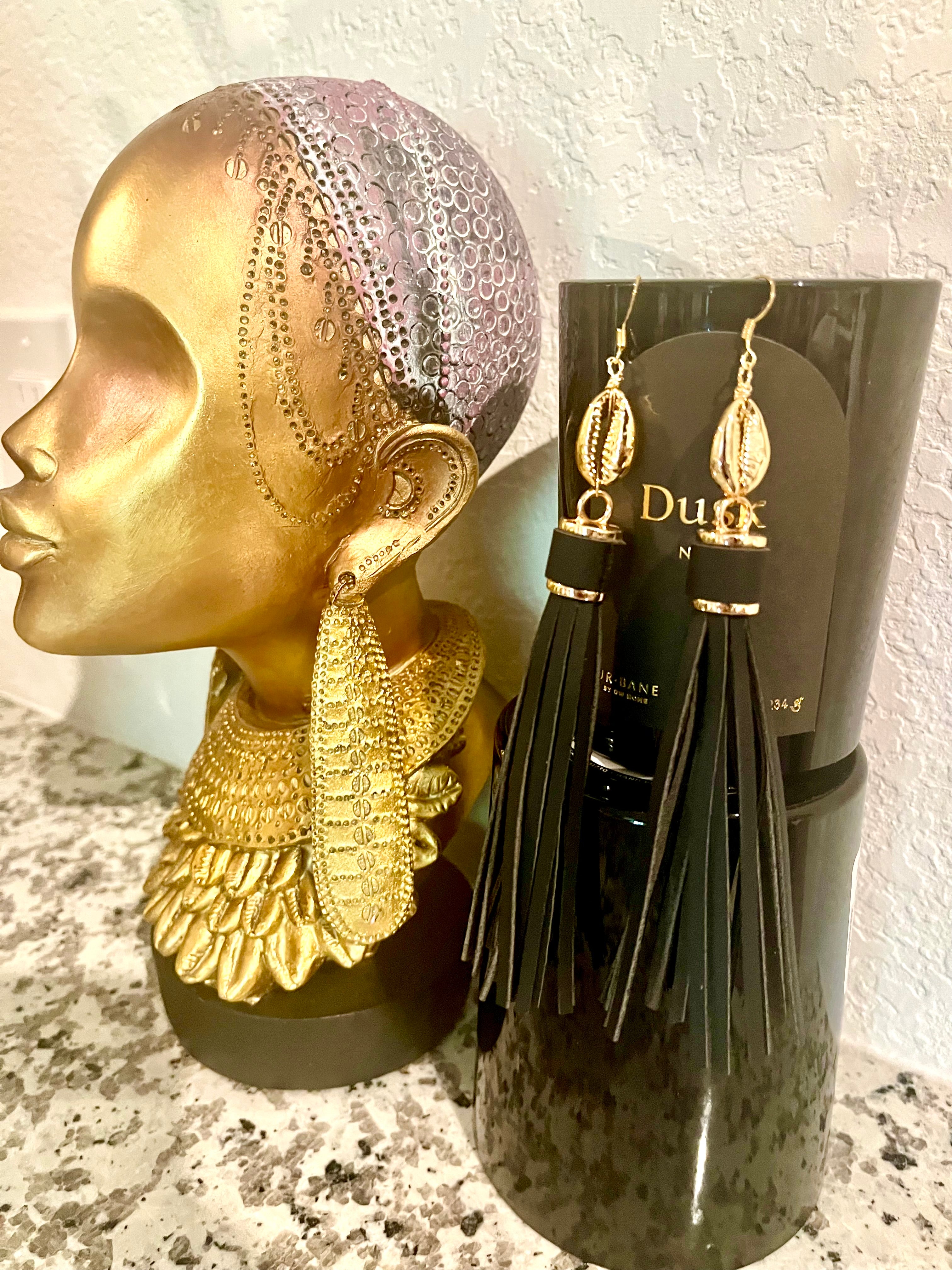 Ebiye Vegan Leather Dangles