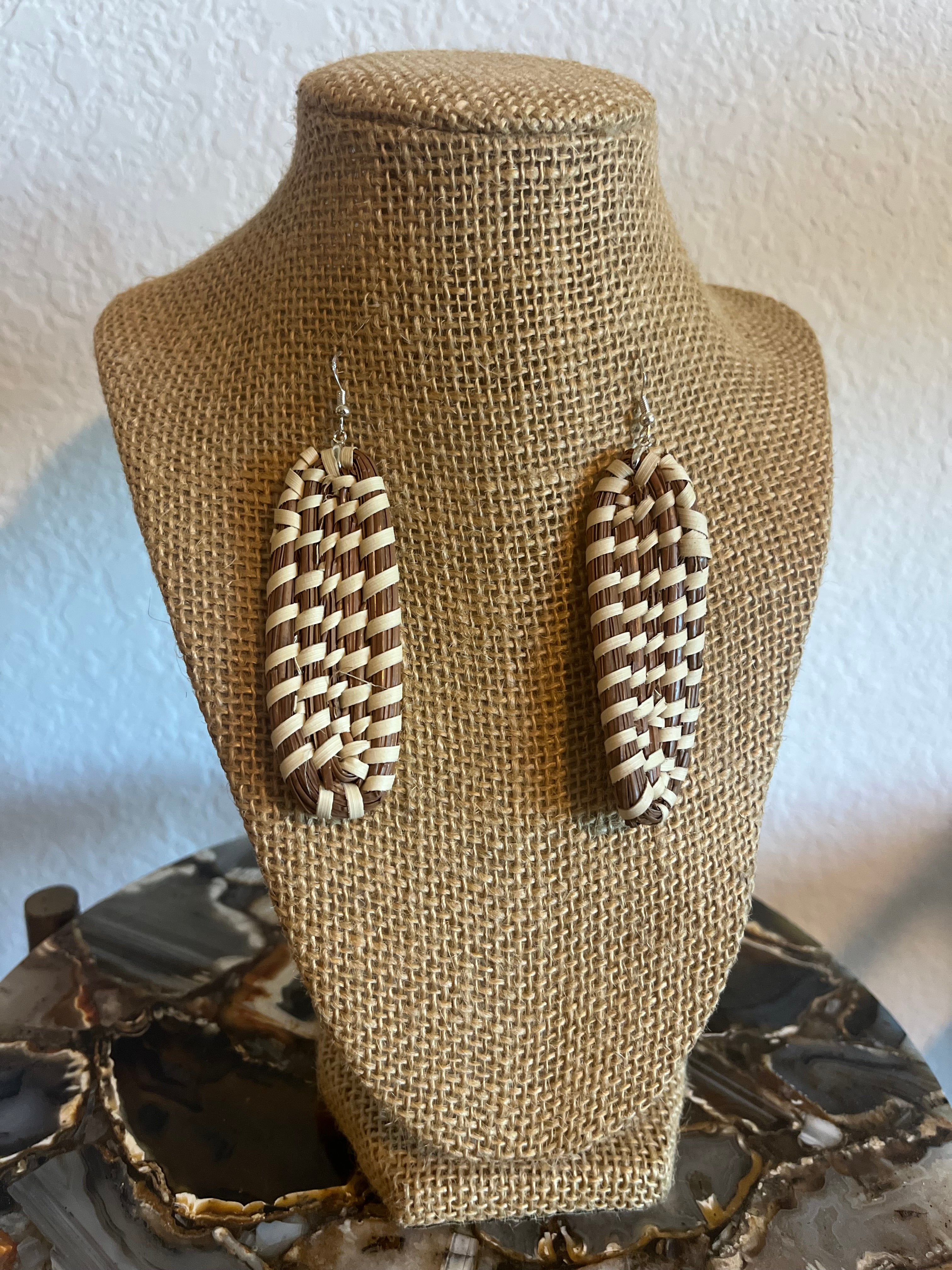 Sea Island Sweetgrass Earrings