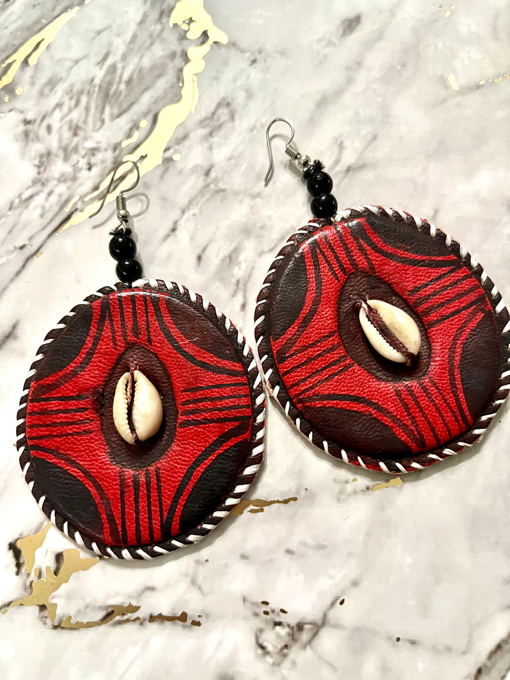 Malani Leather Earrings