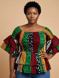 THE FESTIVAL OFF SHOULDER TOP