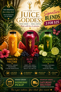 Juice Goddess Signature Juice Flight