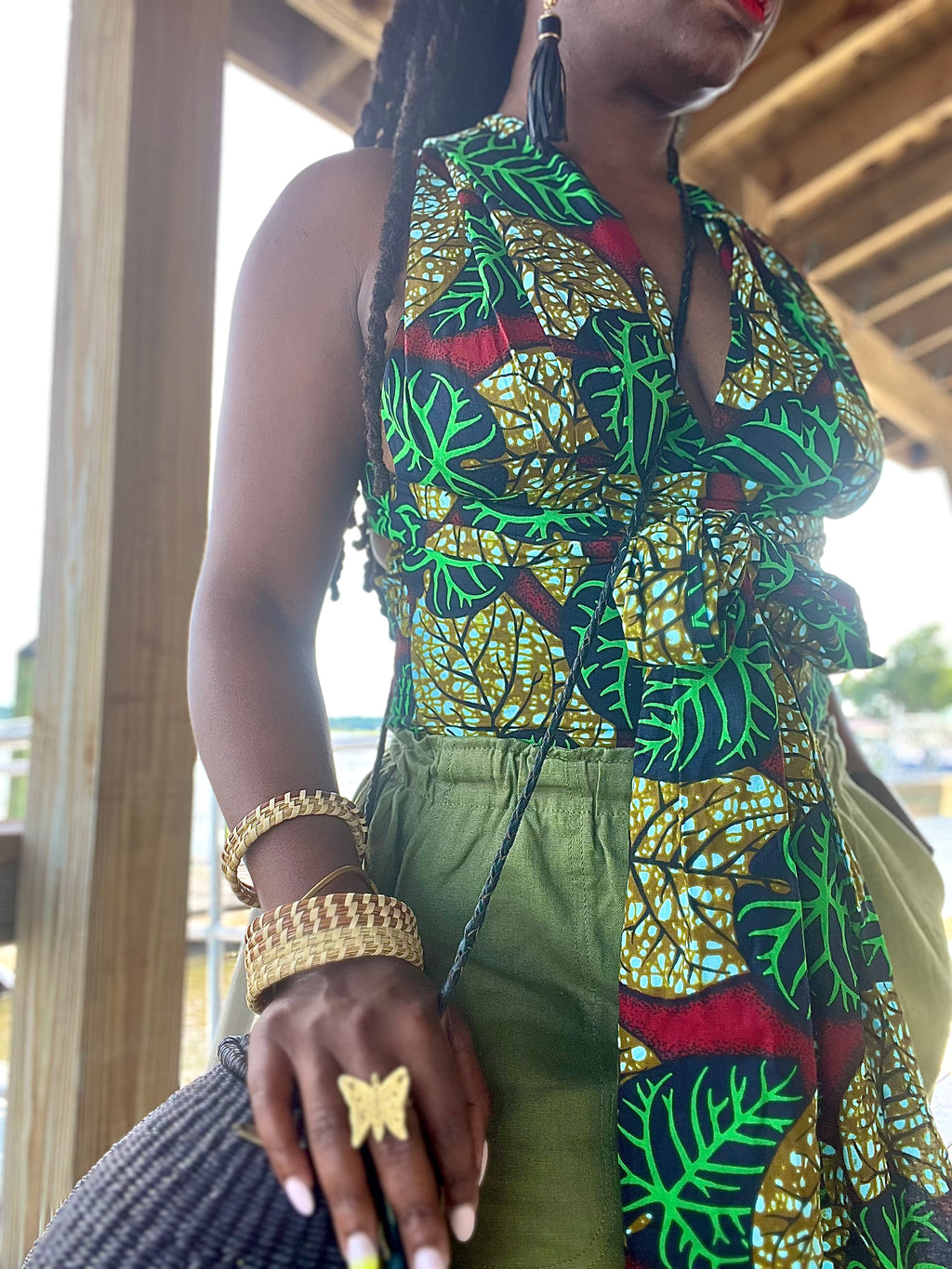 Sea Island Sweetgrass Cuff