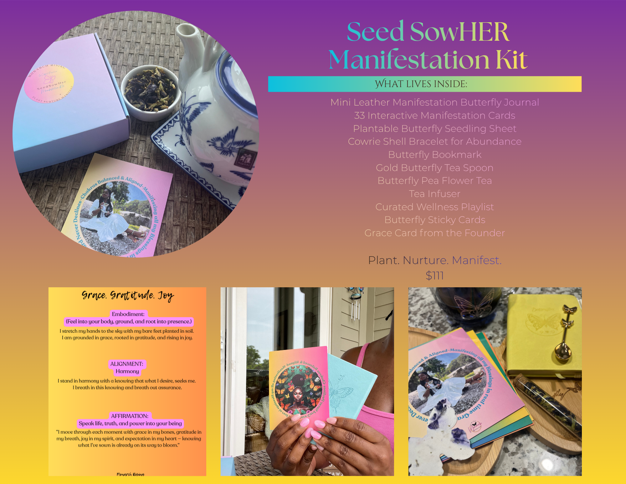 SeedSowHer Manifestation Kit
