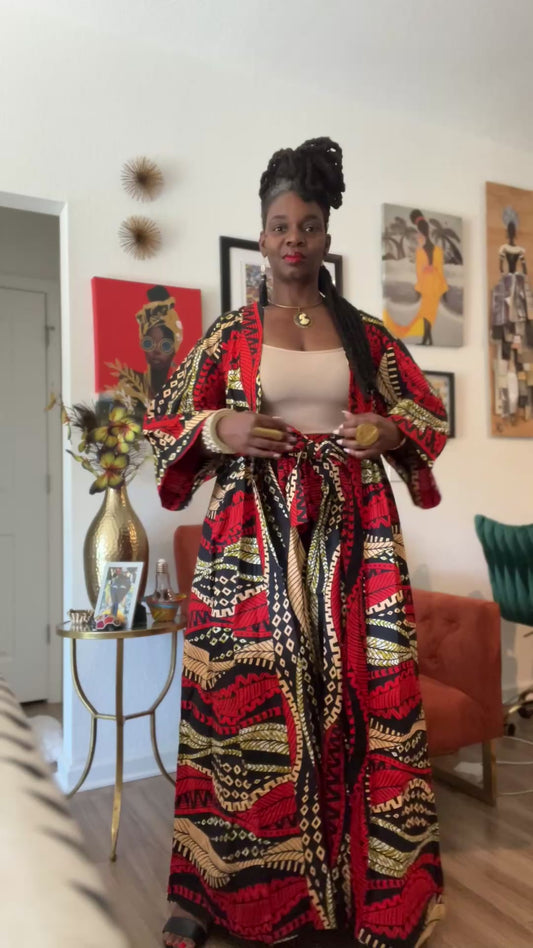 Patra Kimono and Palazzo Set