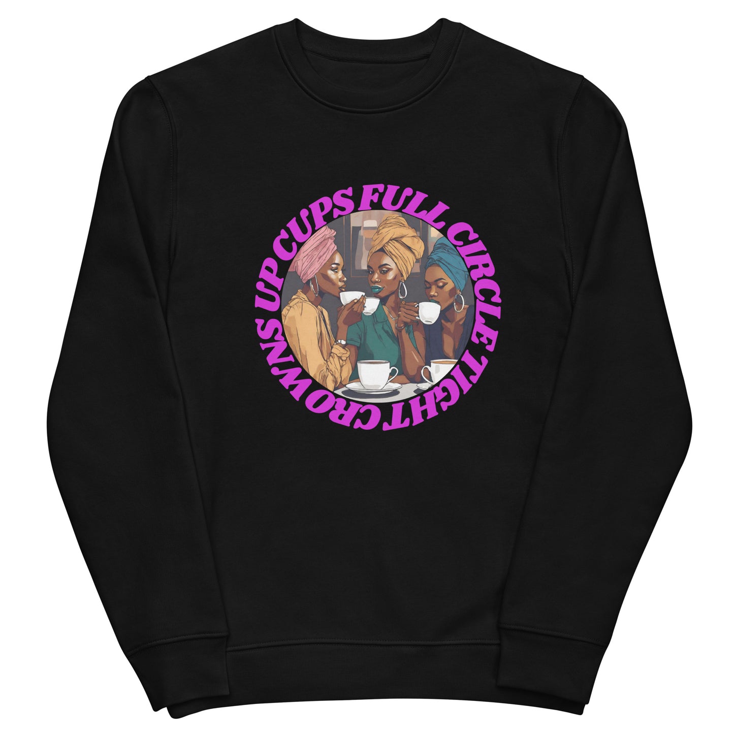 "Keeping my Cup Full" Sweatshirt (Blk/Pnk)