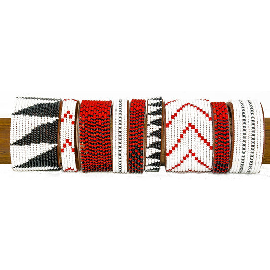 Black and Red Cuff Collection