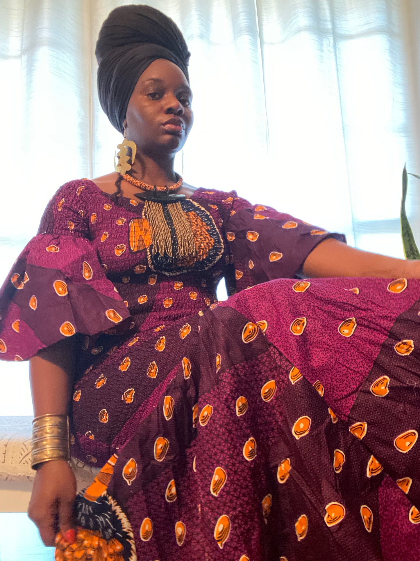 Nzinga Mermaid Dress